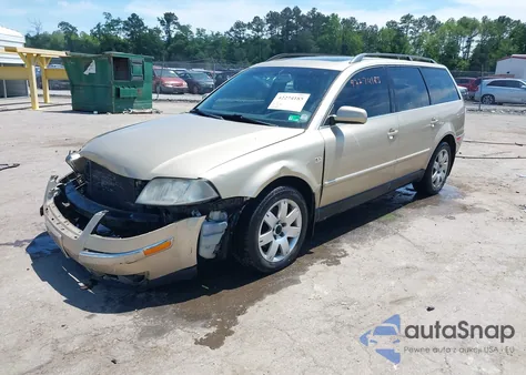 2002 Volkswagen Passat Glx from USA, damaged, VIN WVWYH63B12E169221